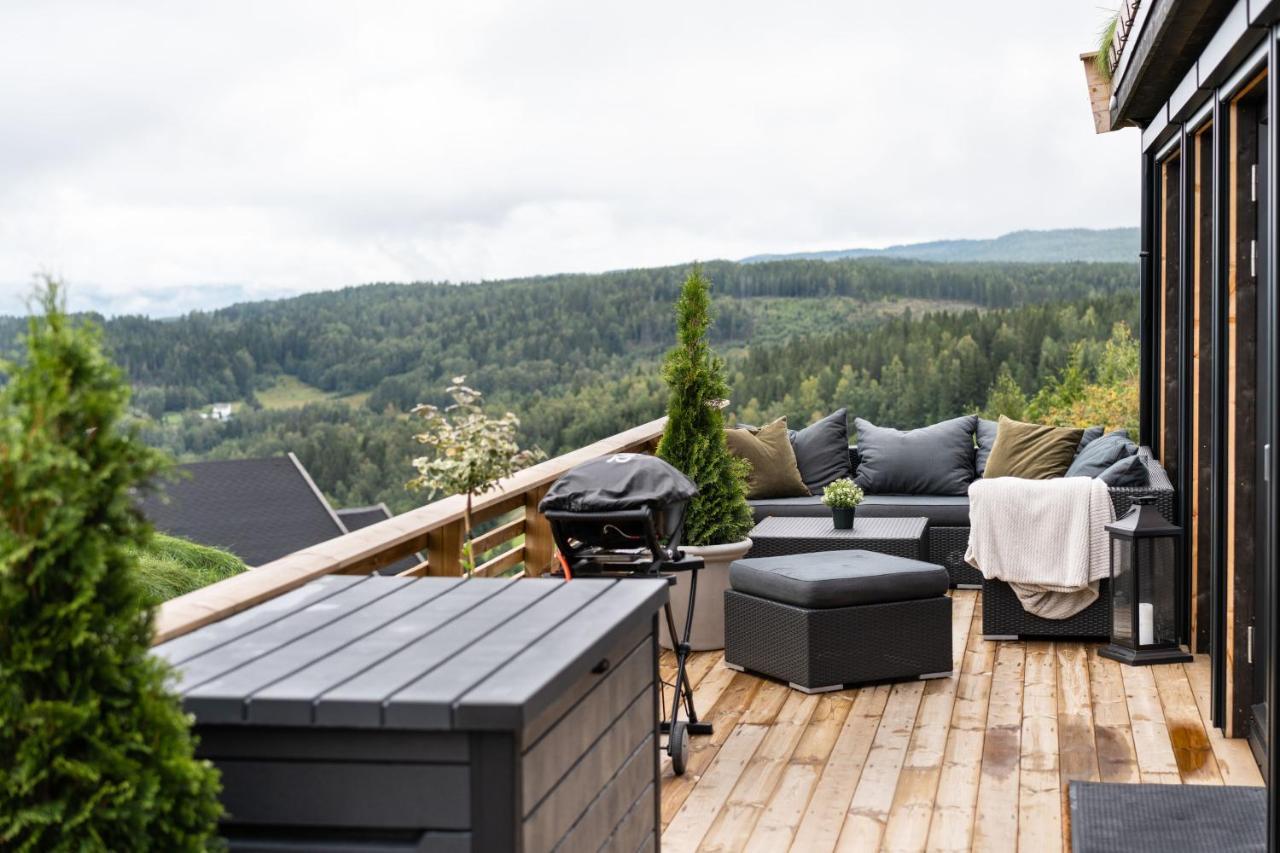 Villa Hide Hut - Amazing View 50 Min From Oslo Stange Exterior foto